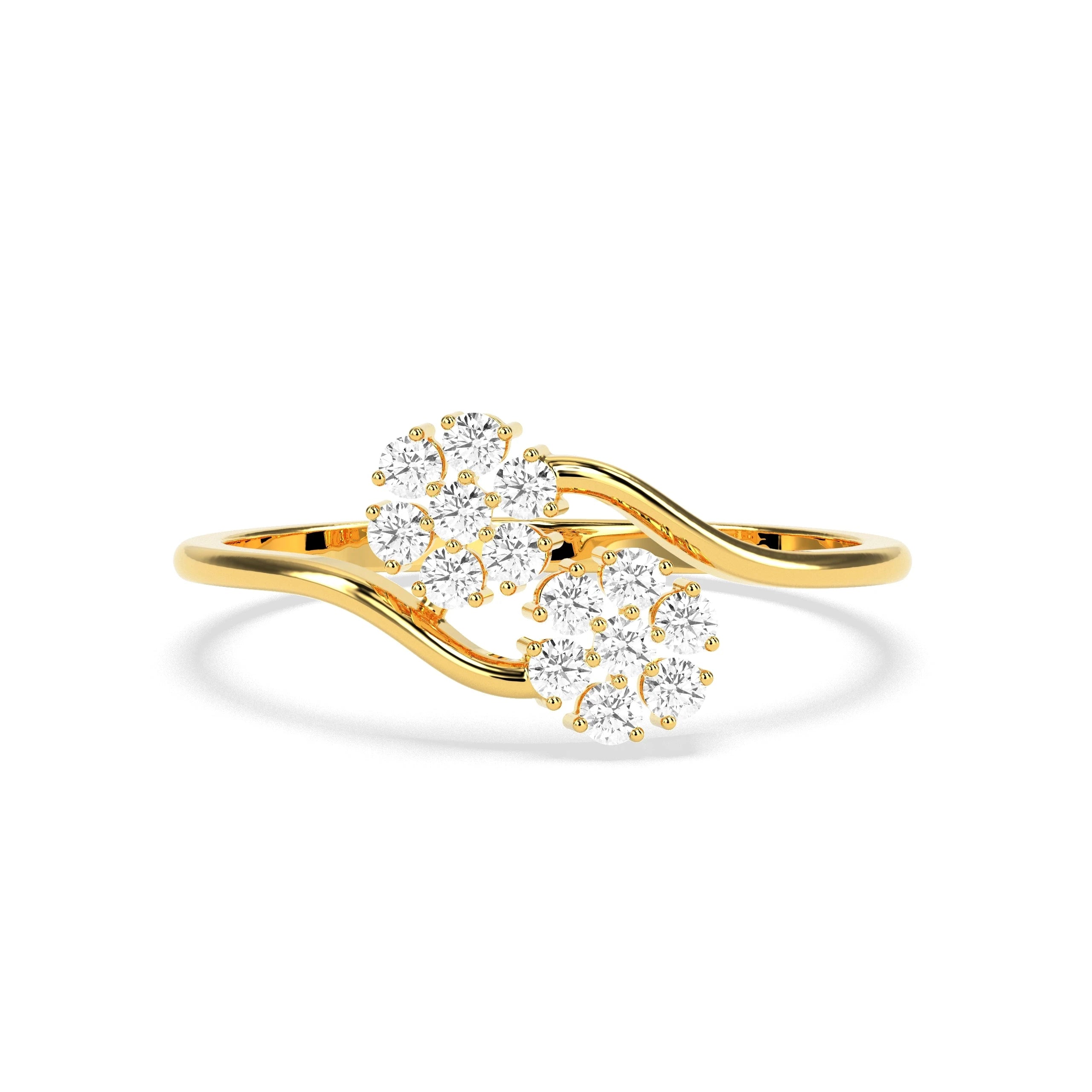 0.18 CT Seraphic Sparkle Diamond RING - Godahari Dev Jewells