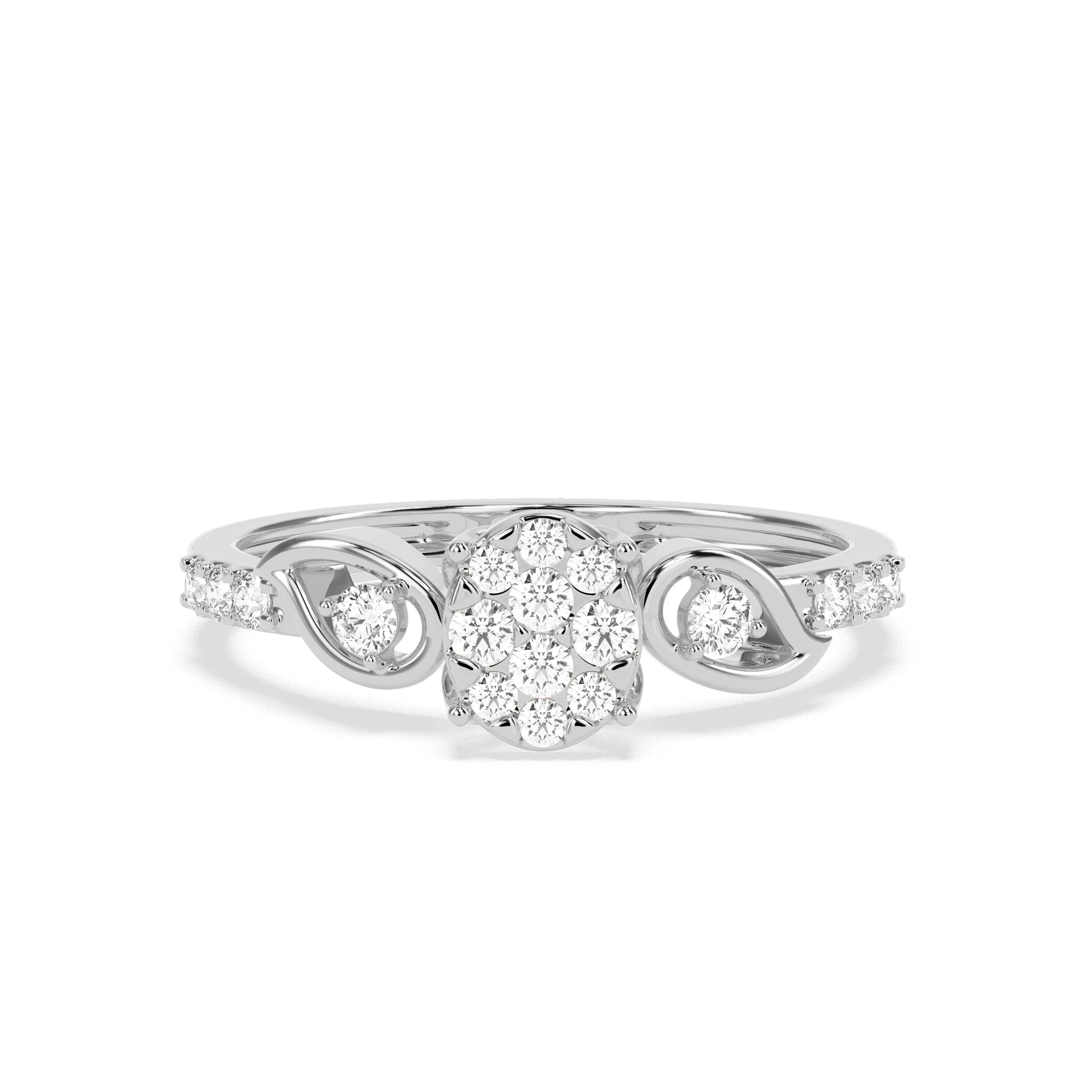 Angelic Glitzy Diamond Ring
