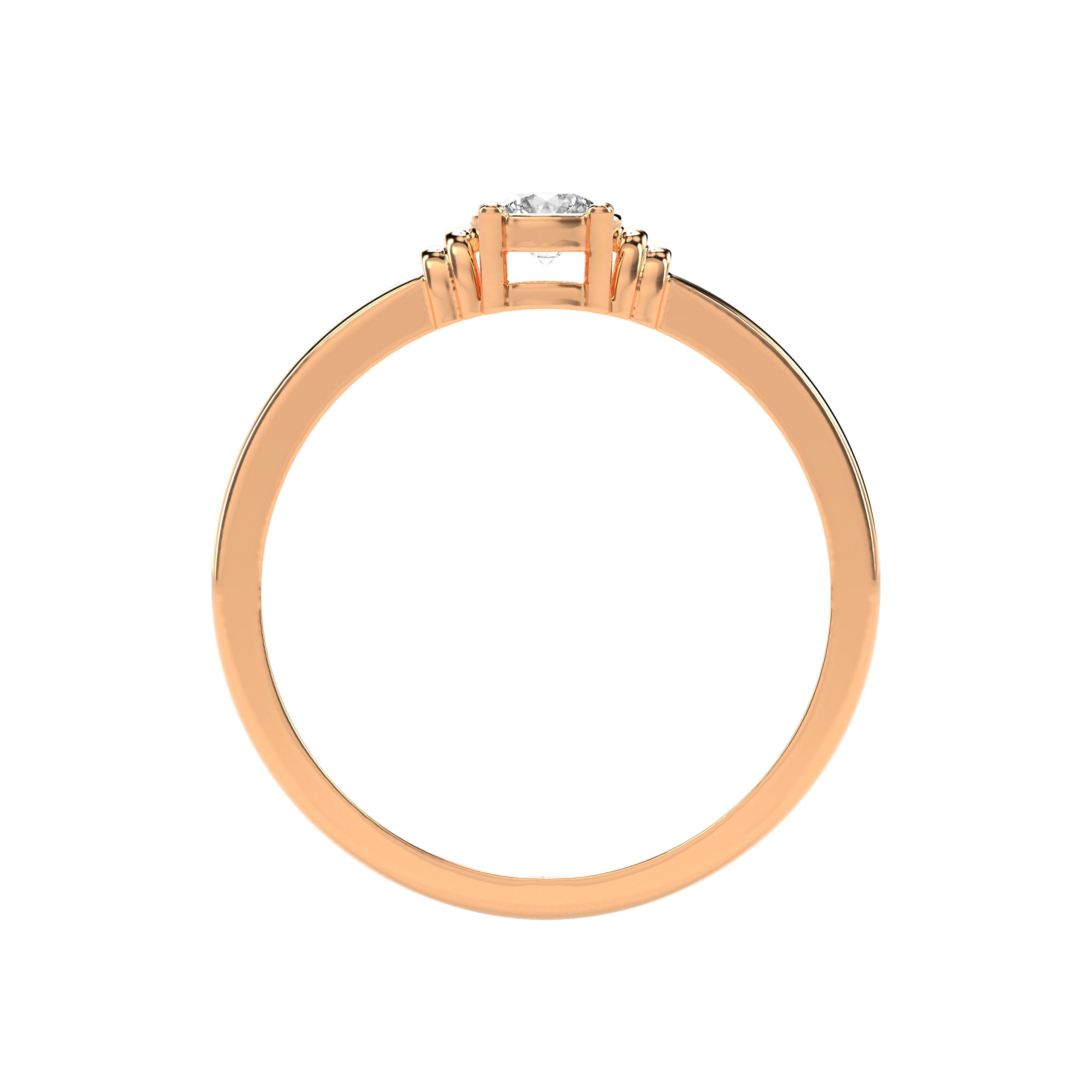 Sunshine Majestic Diamond Ring - Godahari Dev Jewells