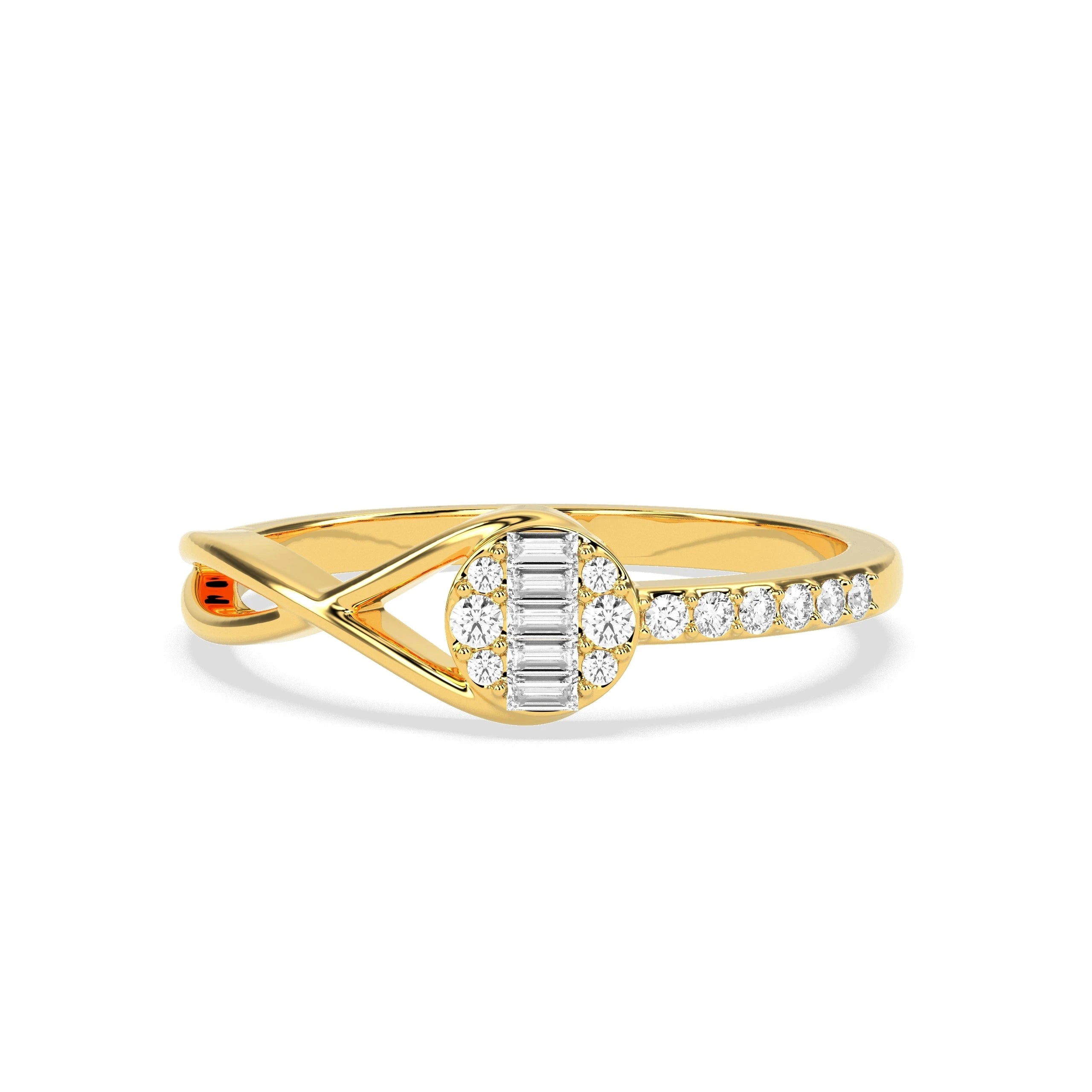 Shimmering Grace Diamond Ring