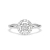 14K / White Gold / HI colour I1 clarity VG cut