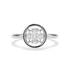 14K / White Gold / HI colour I1 clarity VG cut