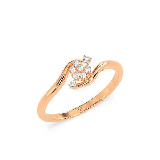 Brilliant Blush Diamond Ring