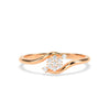 14K / Rose gold / HI colour I1 clarity VG cut