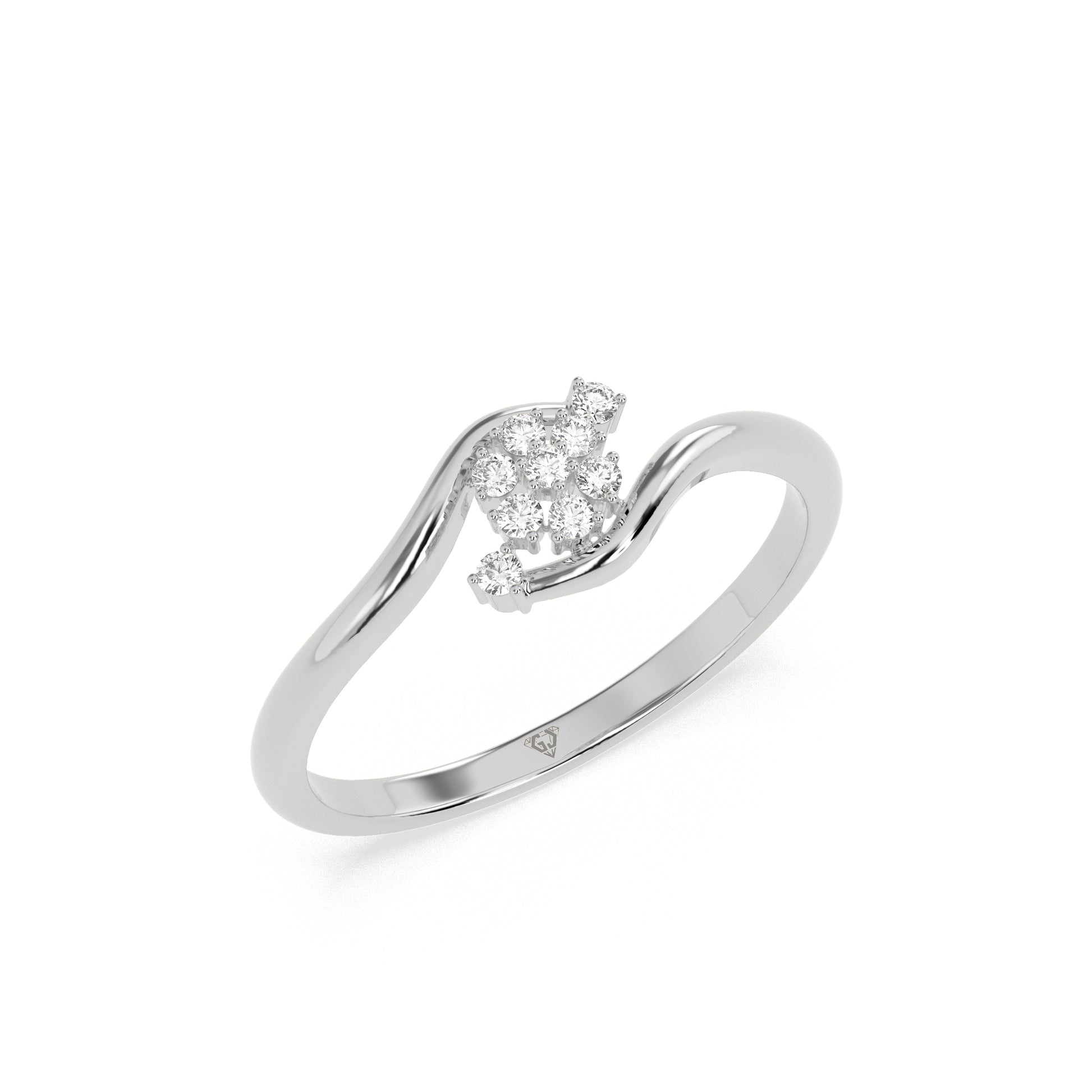Brilliant Blush Diamond Ring - Godahari Dev Jewells