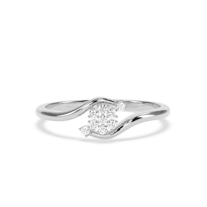 Brilliant Blush Diamond Ring - Godahari Dev Jewells