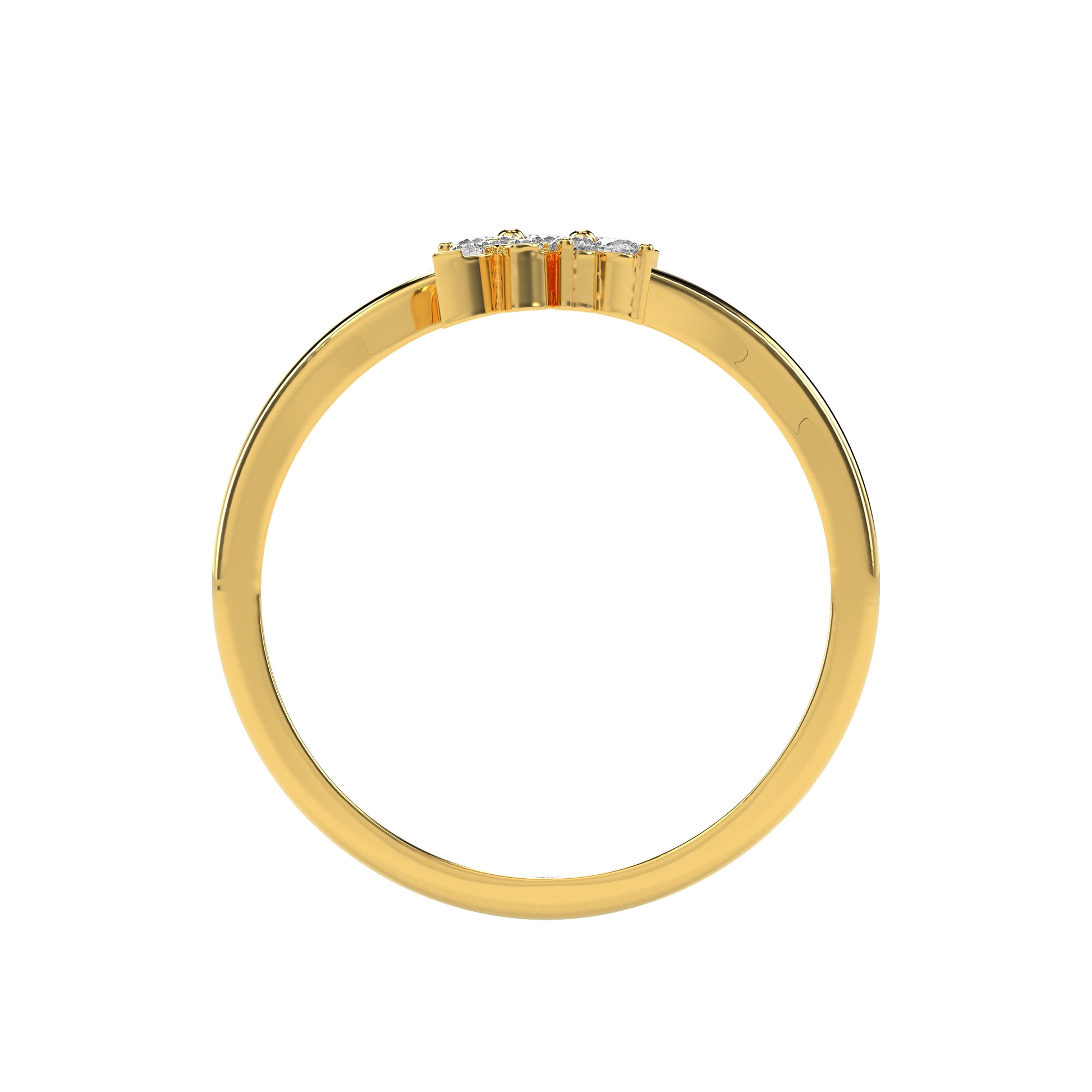 Classic Bling Diamond Ring - Godahari Dev Jewells