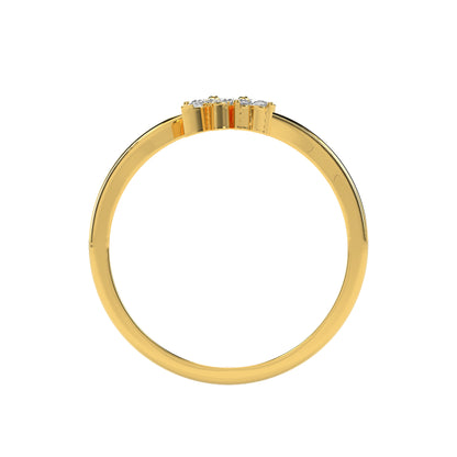 Classic Bling Diamond Ring - Godahari Dev Jewells