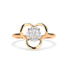 14K / Rose gold / HI colour I1 clarity VG cut