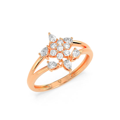 Ethereal Sheen Diamond Ring
