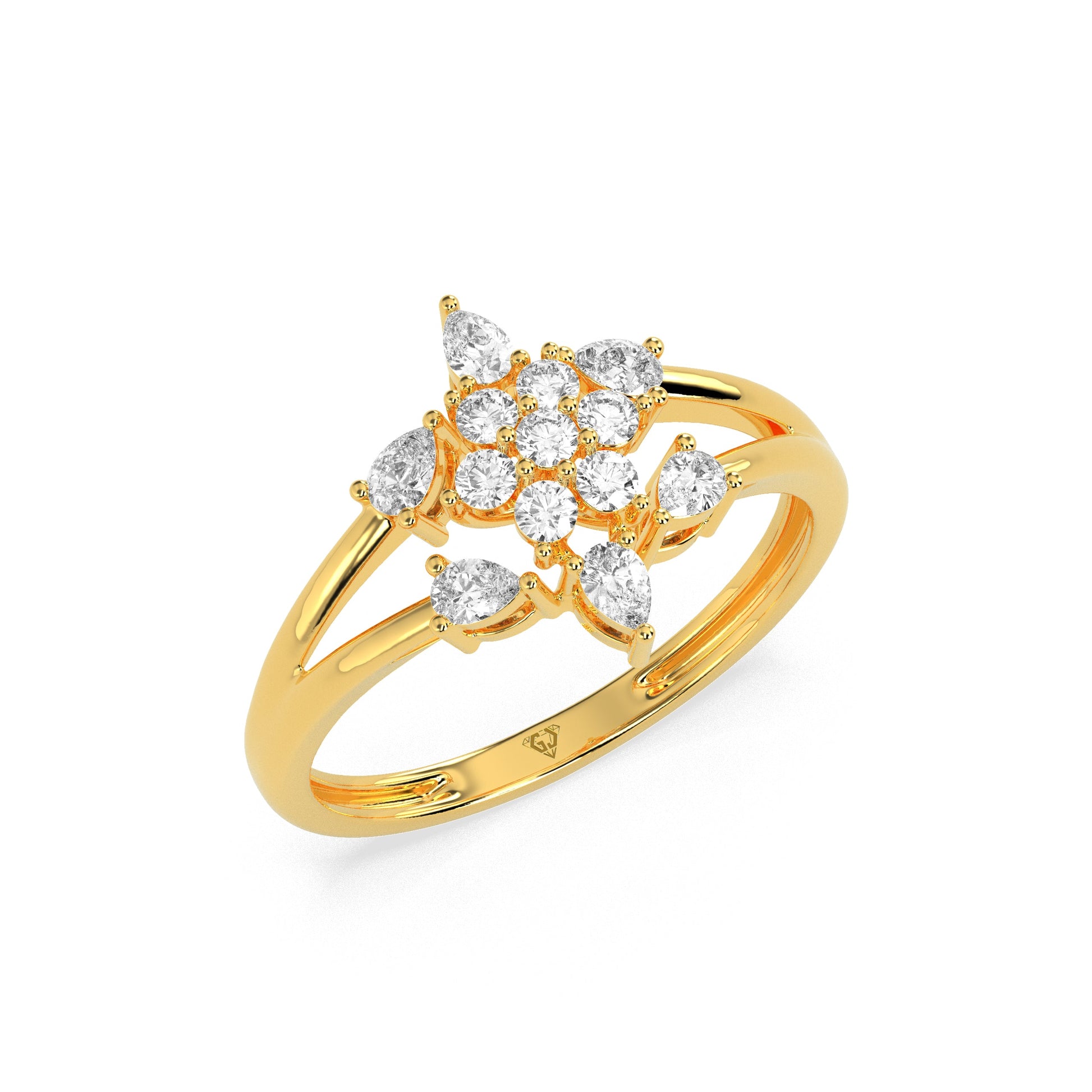 Ethereal Sheen Diamond Ring