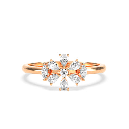 Glossy Manifestation Diamond Ring