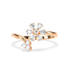 14K / Rose gold / GH colour SI-1 clarity VG cut