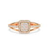 18K / Rose gold / HI colour I1 clarity VG cut