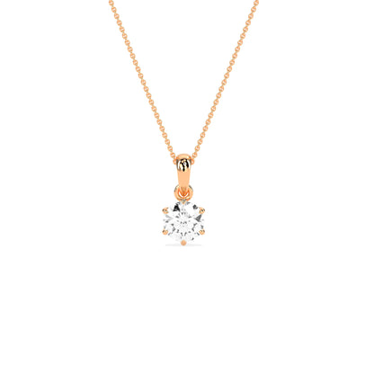 Sophisticated Solitaire Pendant