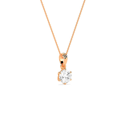 Sophisticated Solitaire Pendant