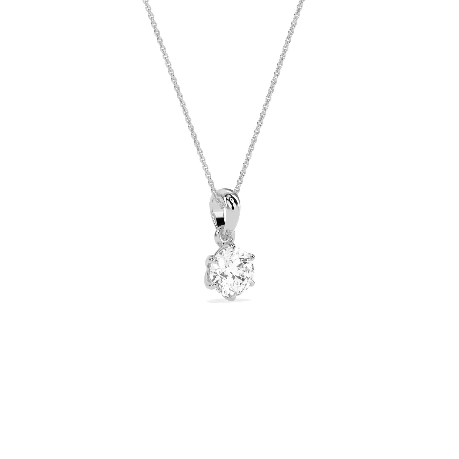 Sophisticated Solitaire Pendant