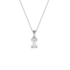 14K / White Gold / GH colour SI-1 clarity VG cut