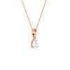 14K / Rose Gold / HI colour I1 clarity VG cut