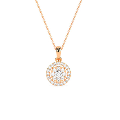 Unique Cluster Round Diamond beauty Pendant