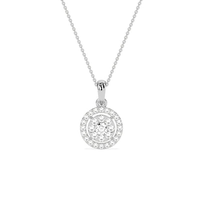 Unique Cluster Round Diamond beauty Pendant