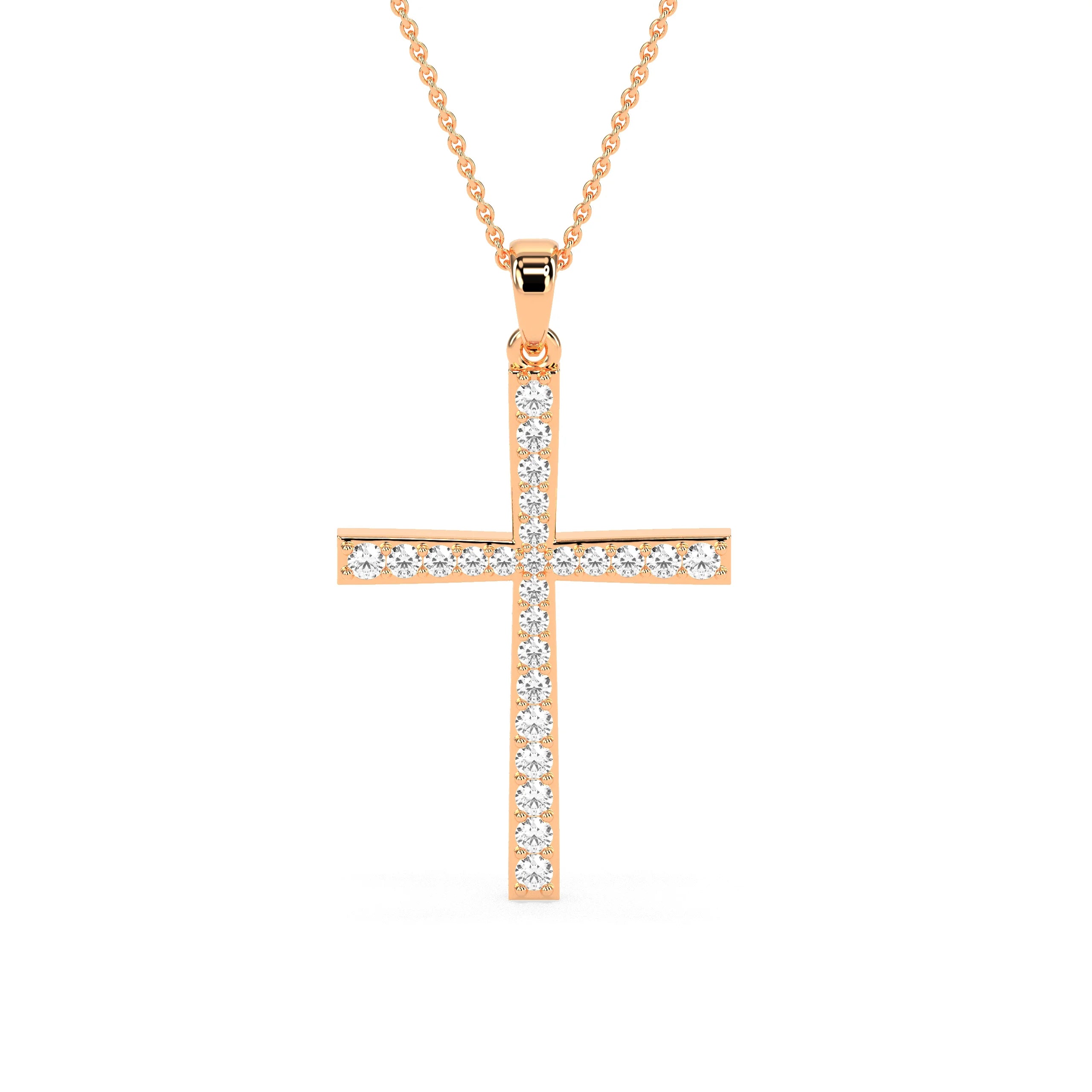 Round Diamond Beauty Pendant