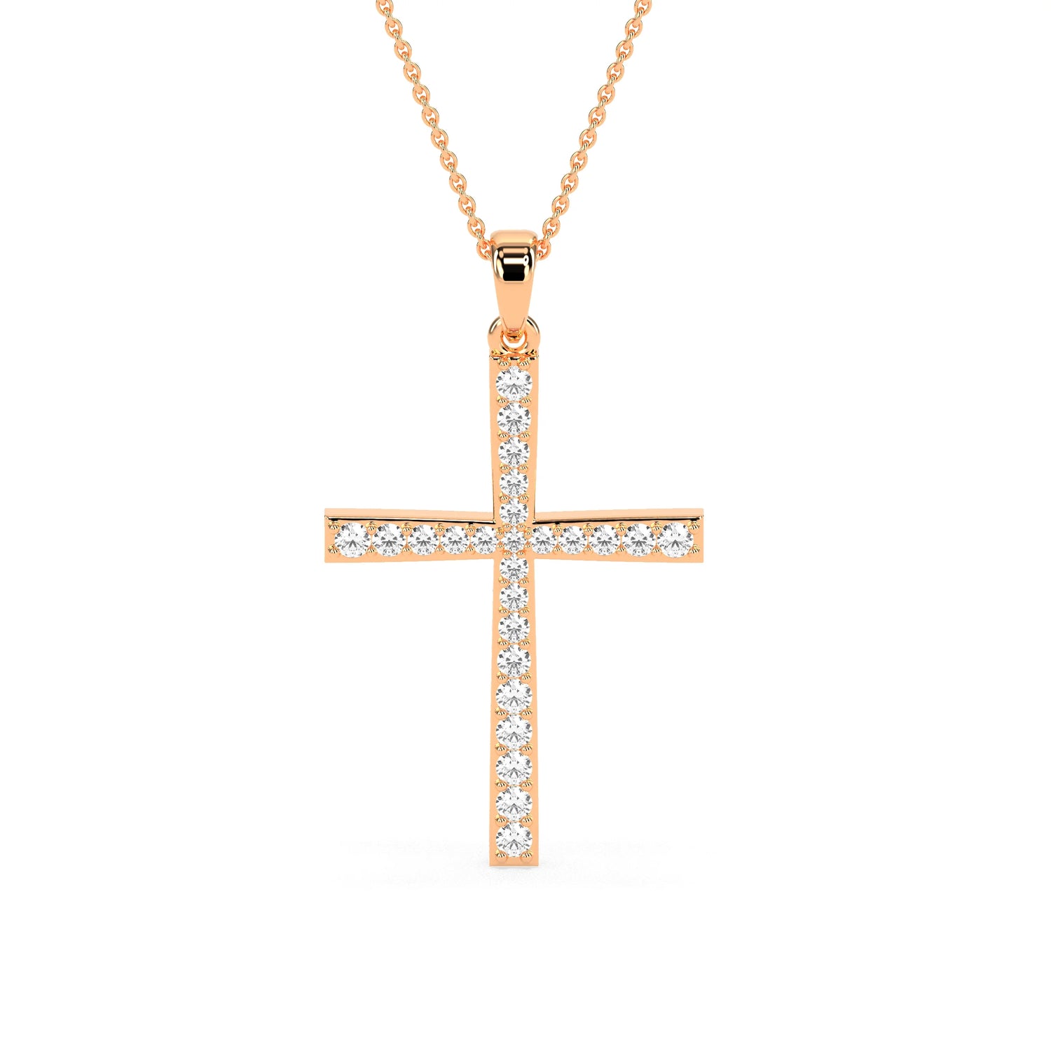 Round Diamond Beauty Pendant - Godahari Dev Jewells