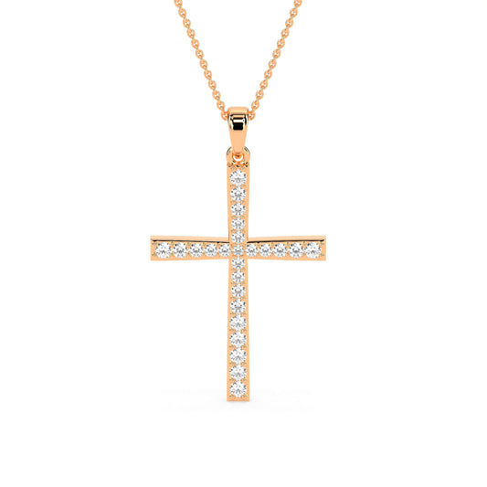 Round Diamond Beauty Pendant