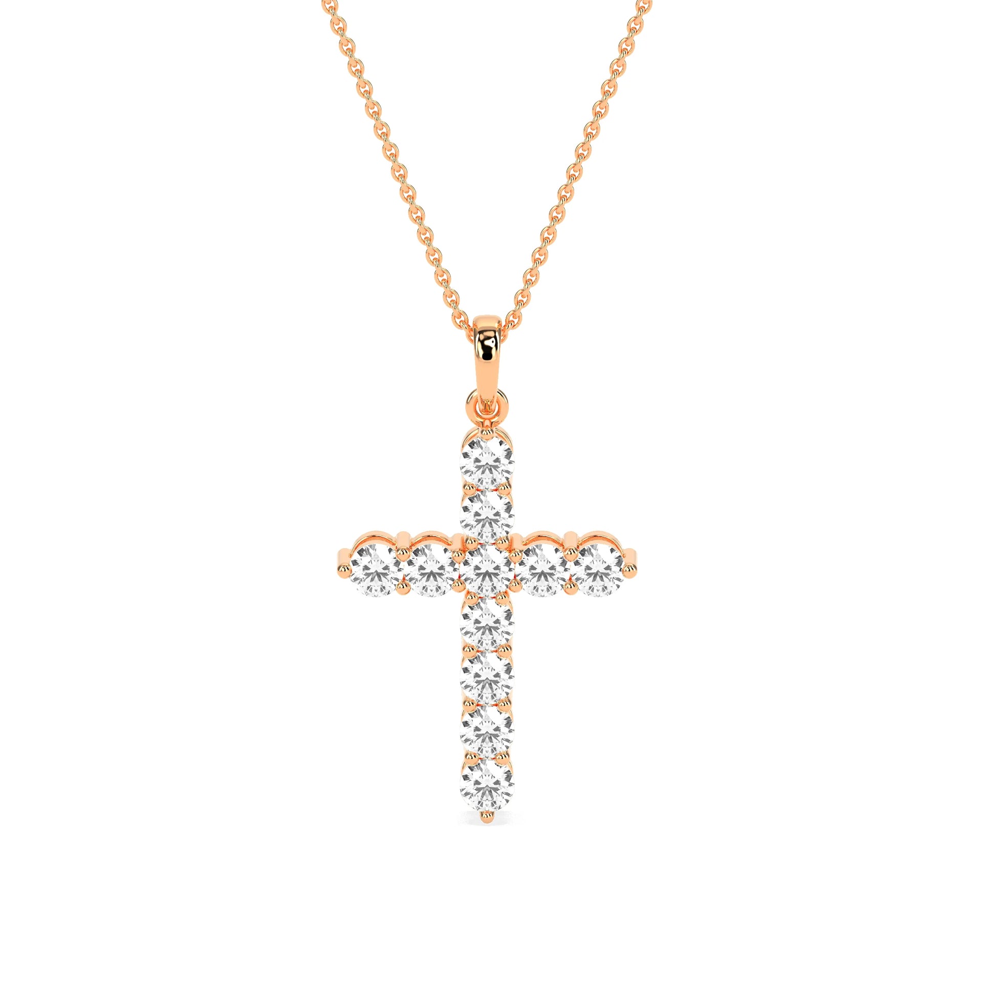Elegant Round Diamond Beautiful Pendant
