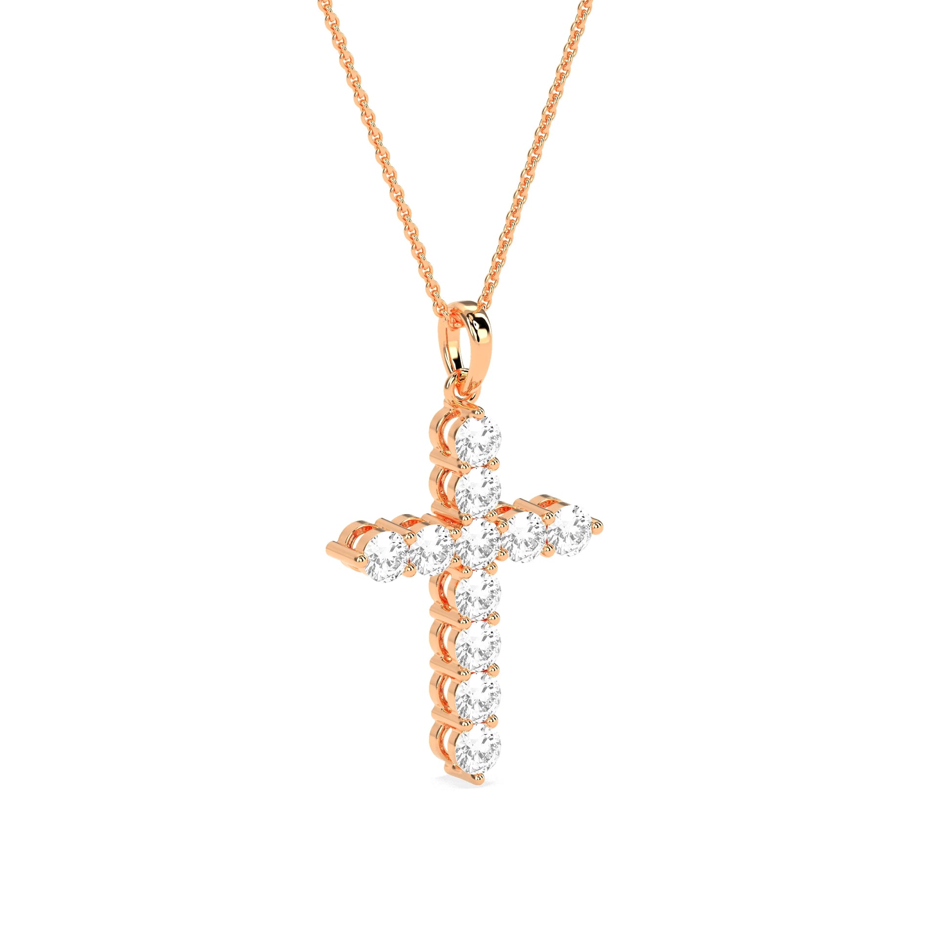 Elegant Round Diamond Beautiful Pendant