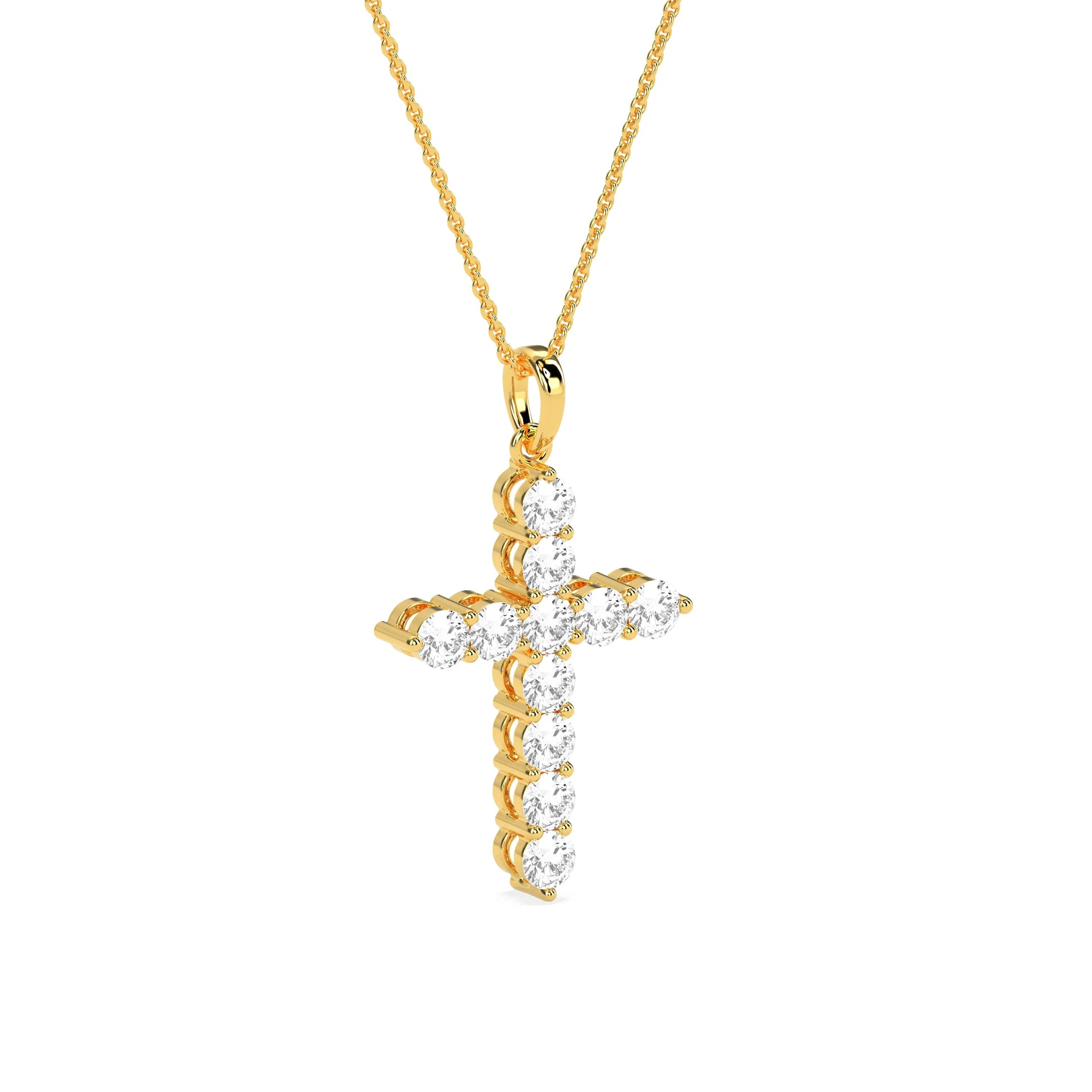 Elegant Round Diamond Beautiful Pendant