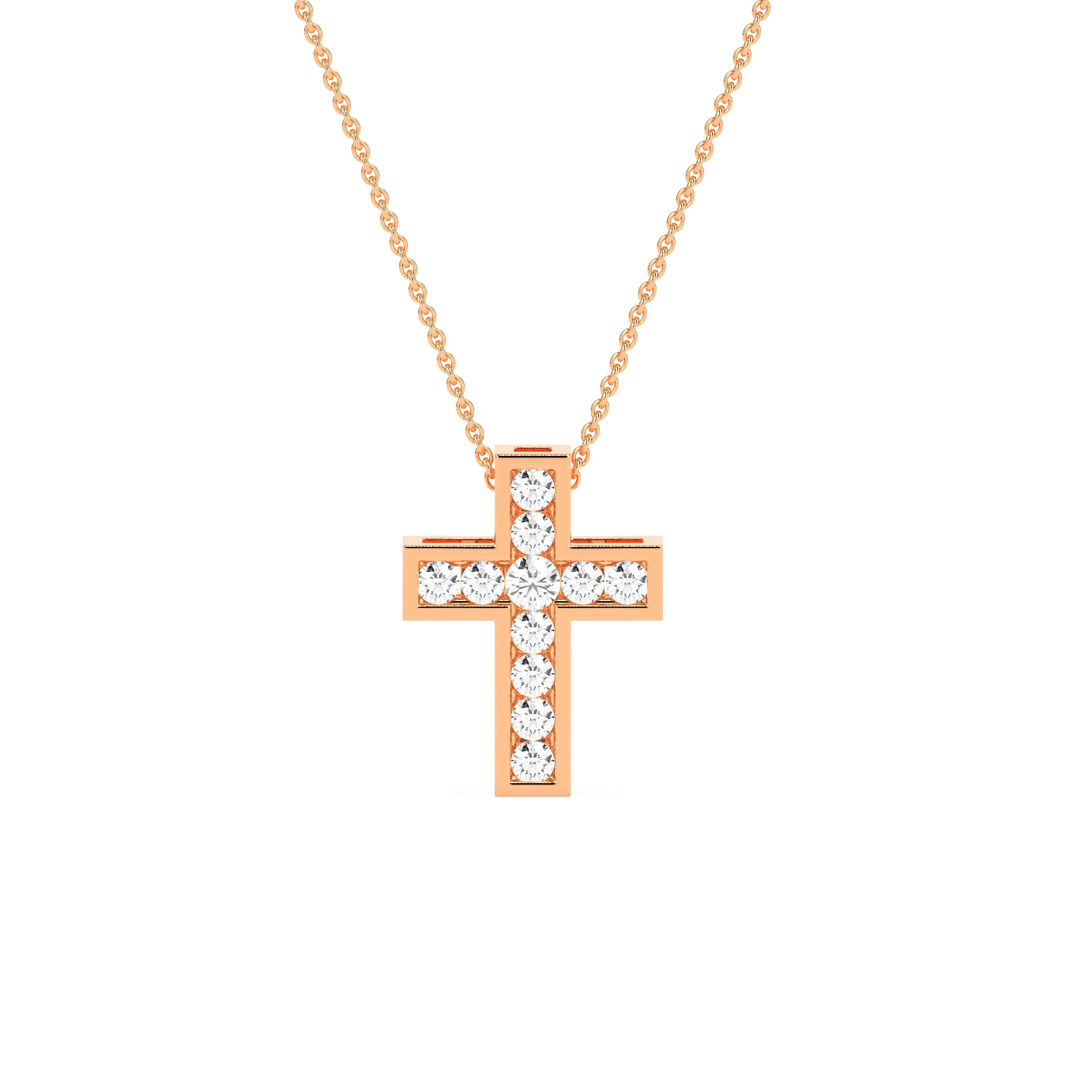 Stunning Round Diamond Pendant