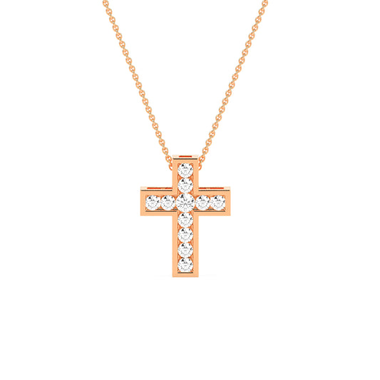 Stunning Round Diamond Pendant