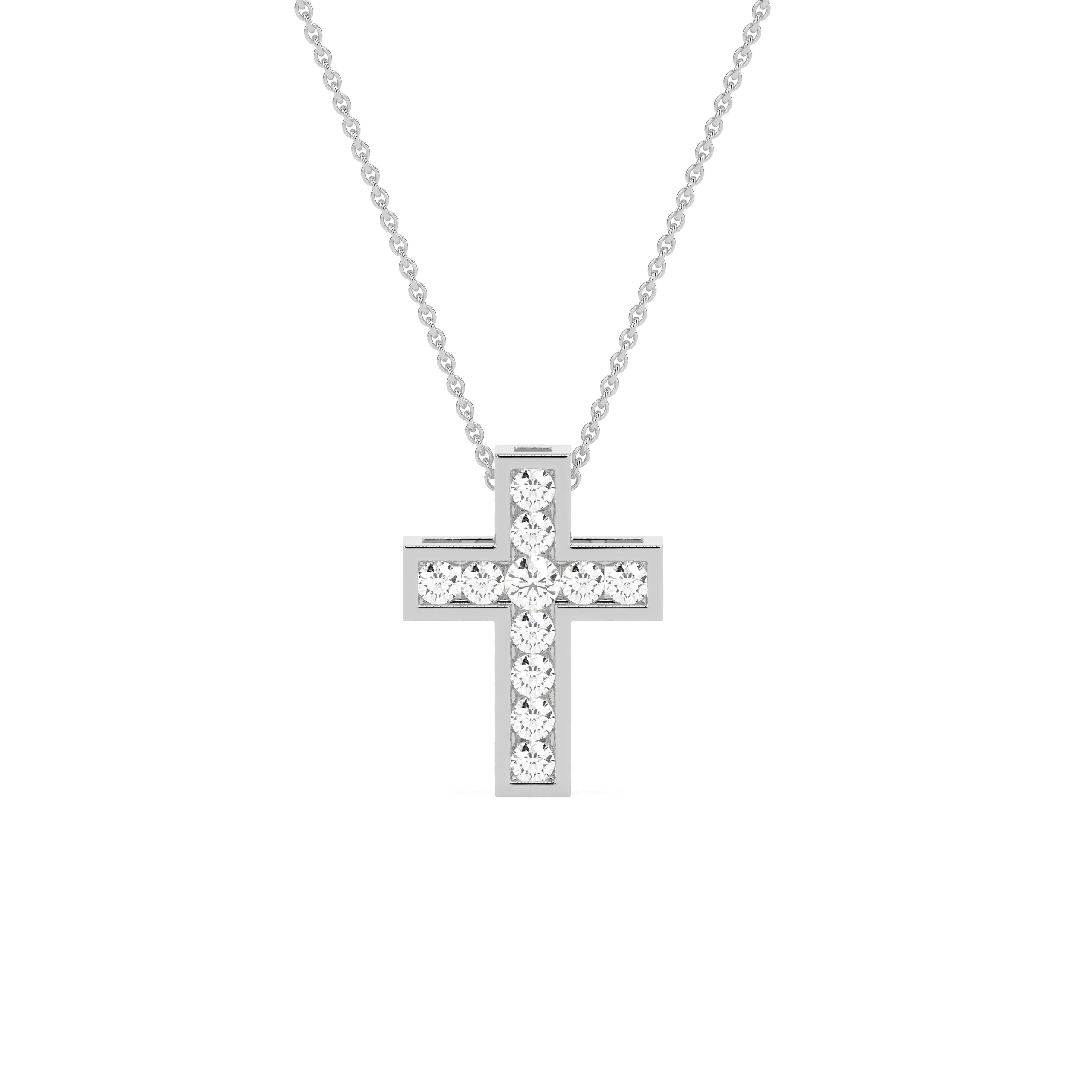 Stunning Round Diamond Pendant