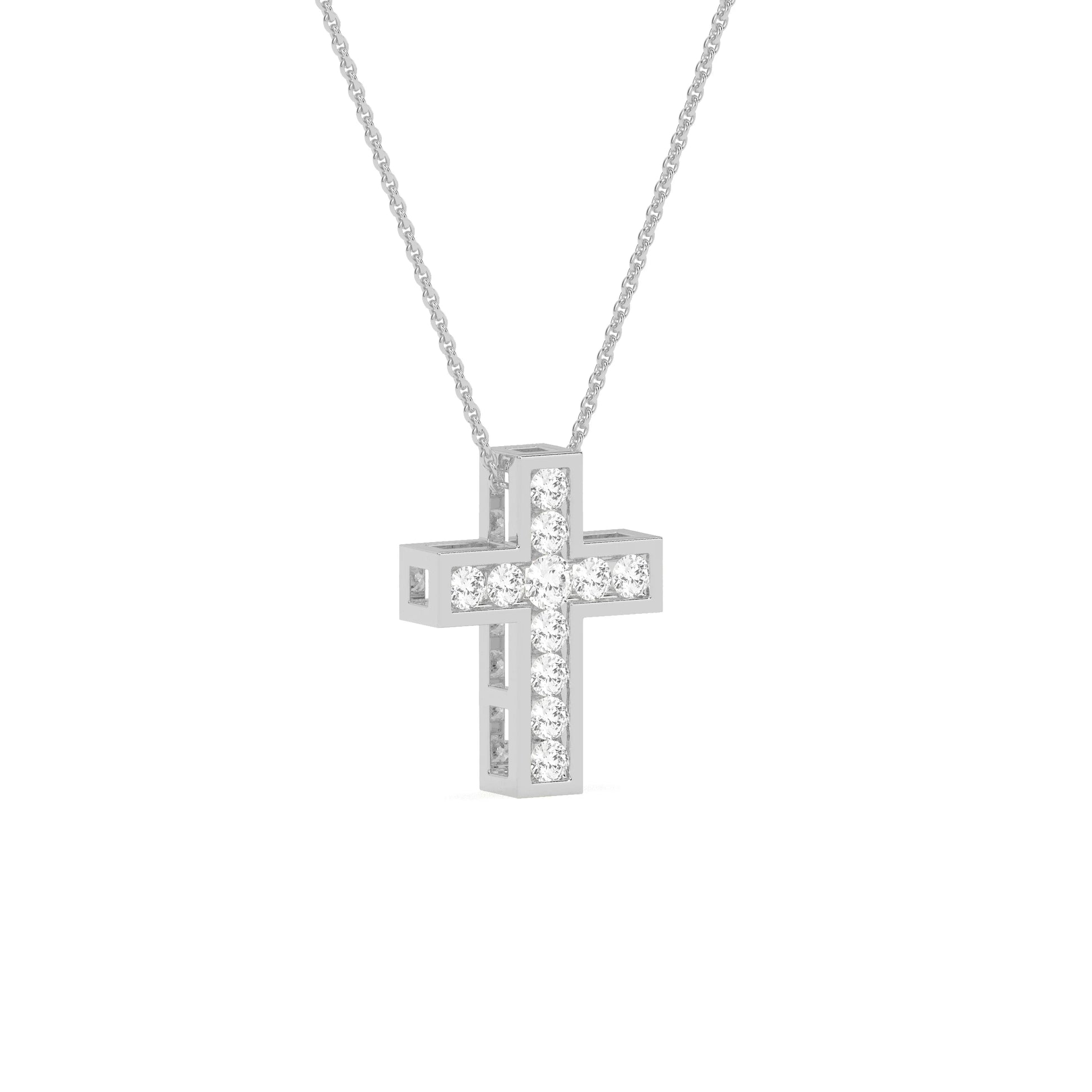 Stunning Round Diamond Pendant