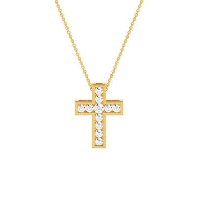 Stunning Round Diamond Pendant