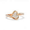 14K / Rose gold / GH colour SI-1 clarity VG cut