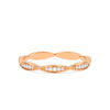 14K / Rose gold / GH colour SI-1 clarity VG cut