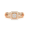14K / Rose gold / GH colour SI-1 clarity VG cut