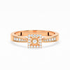 14K / rose-gold / GH colour SI-1 clarity VG cut