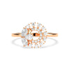18K / rose-gold / HI colour I1 clarity VG cut
