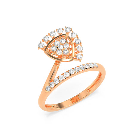 0.337 CT Radiant Royalty Diamond RING