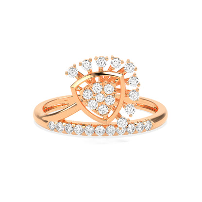 0.337 CT Radiant Royalty Diamond RING