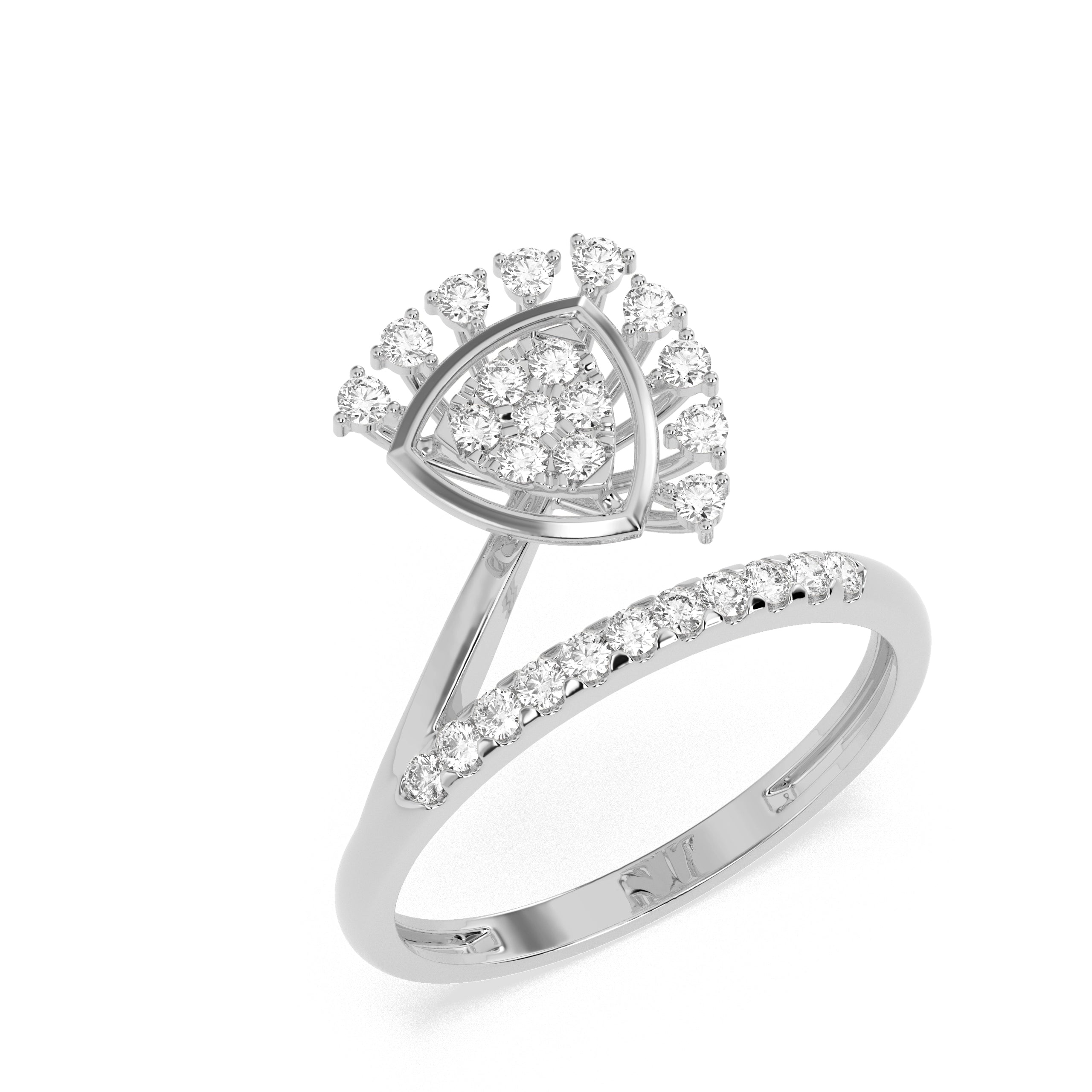 0.337 CT Radiant Royalty Diamond RING