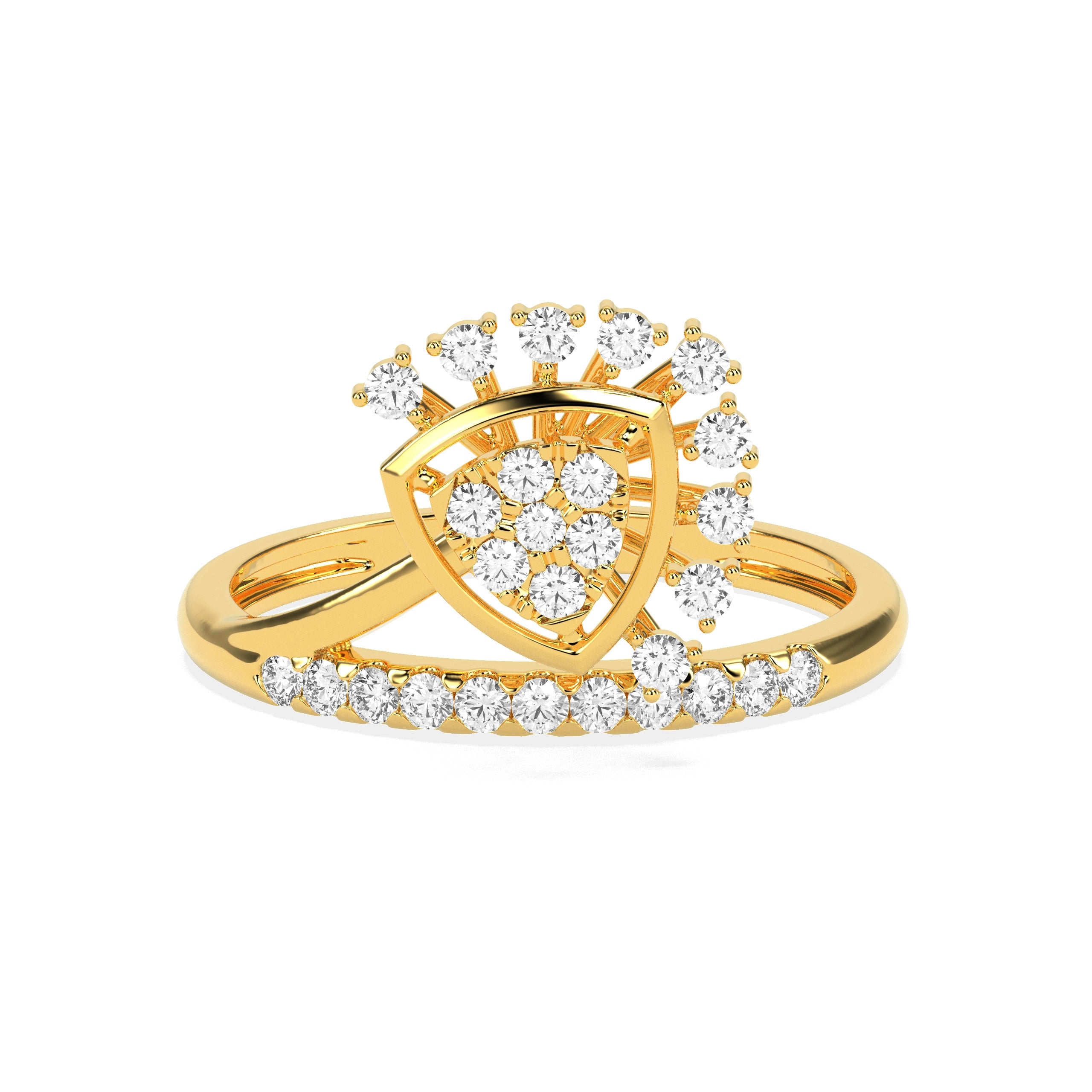 0.337 CT Radiant Royalty Diamond RING