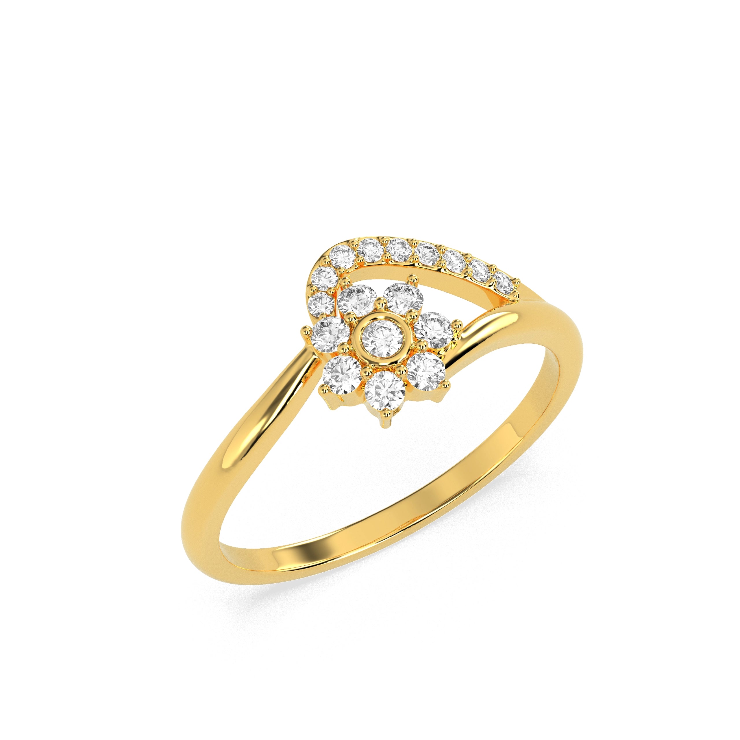 0.23 CT Twilight Treasure Diamond RING