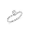 14K / White / HI colour I1 clarity VG cut