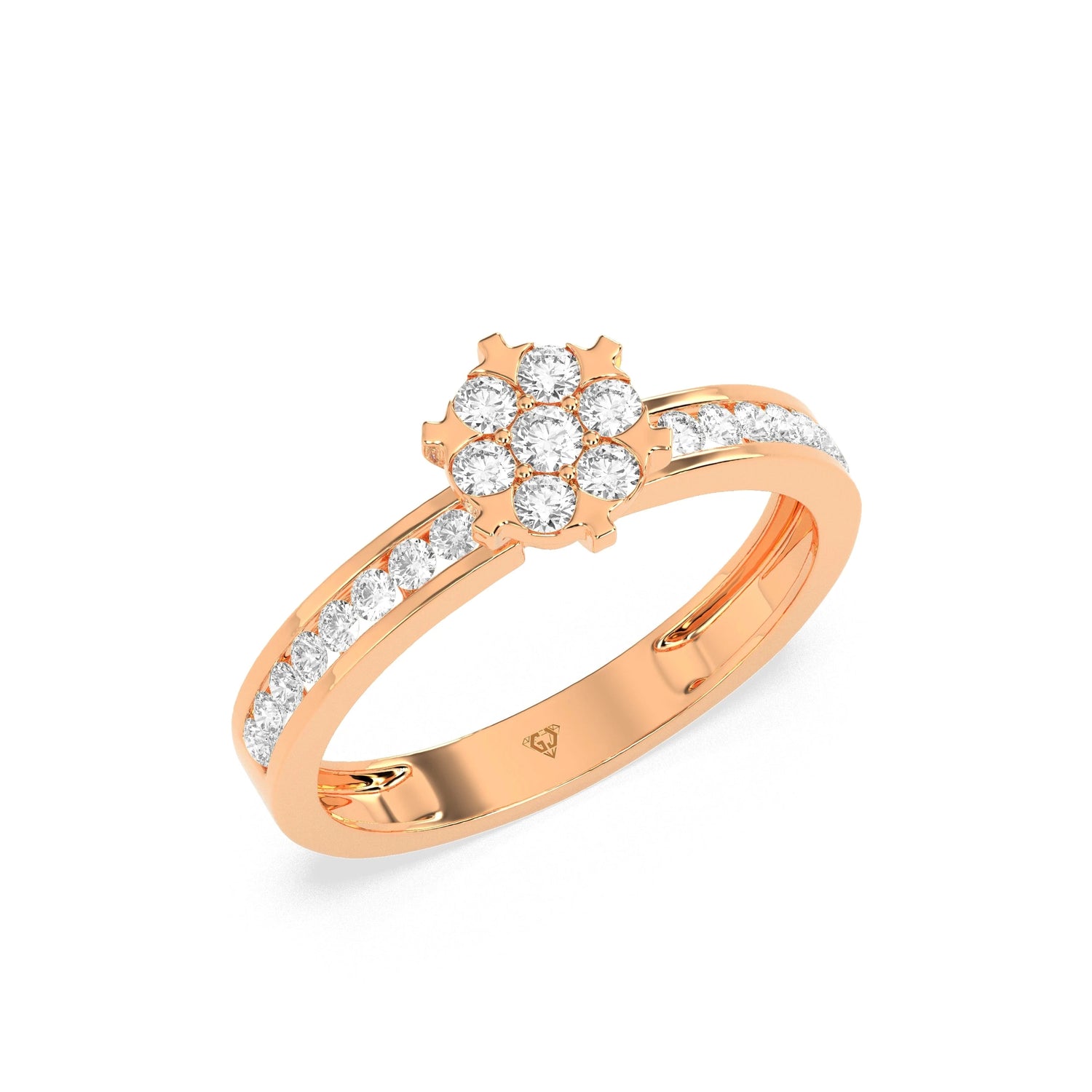 0.39 CT Blushing Beauty Diamond RING