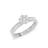 14K / White / HI colour I1 clarity VG cut
