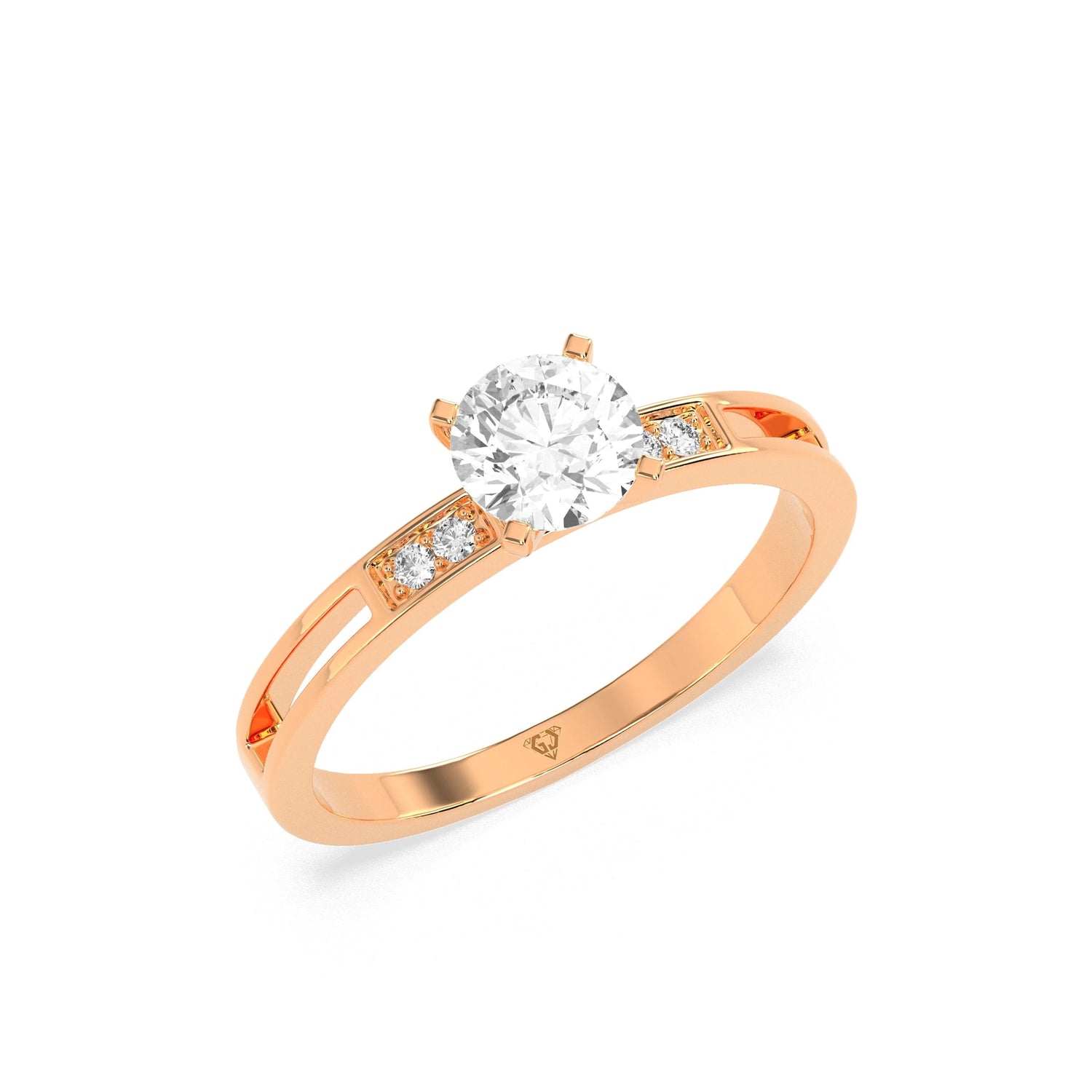 0.76 CT Sweet Sparkle Solitaire Diamond RING
